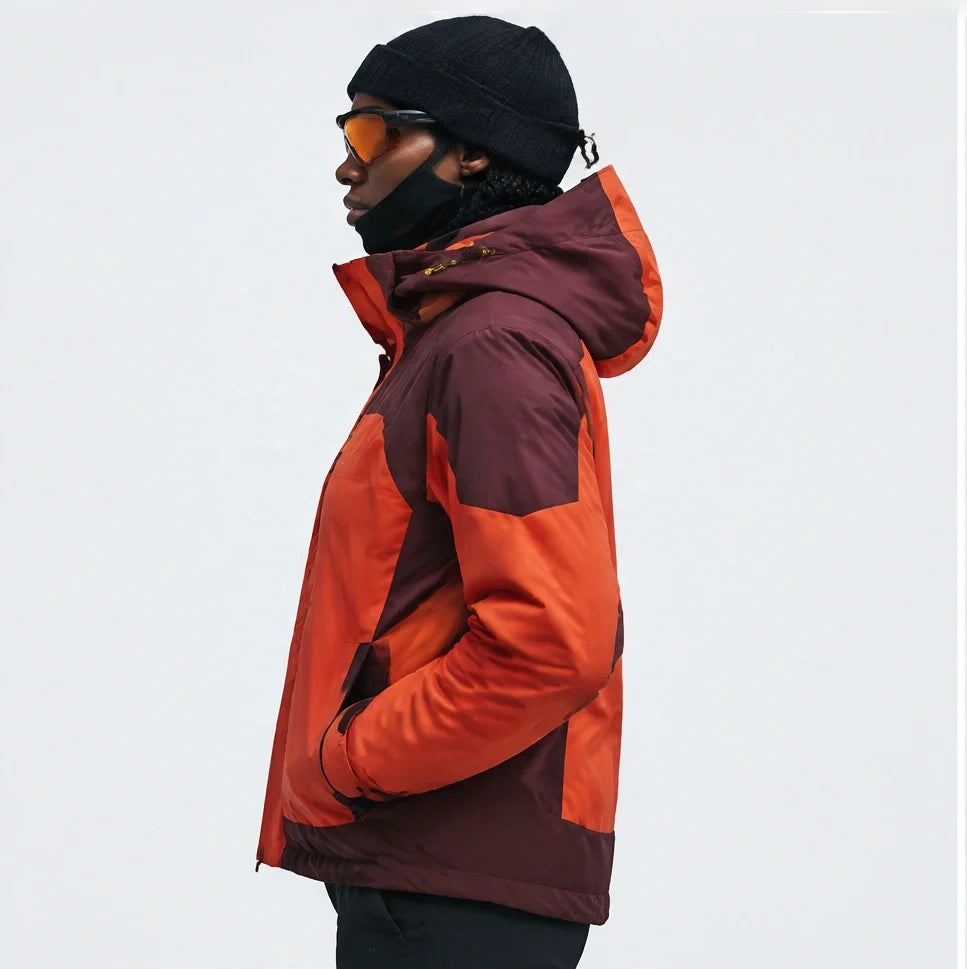 Gust - Unisex Windproof Breathable & 3-in-1 Waterproof Jacket - Orange