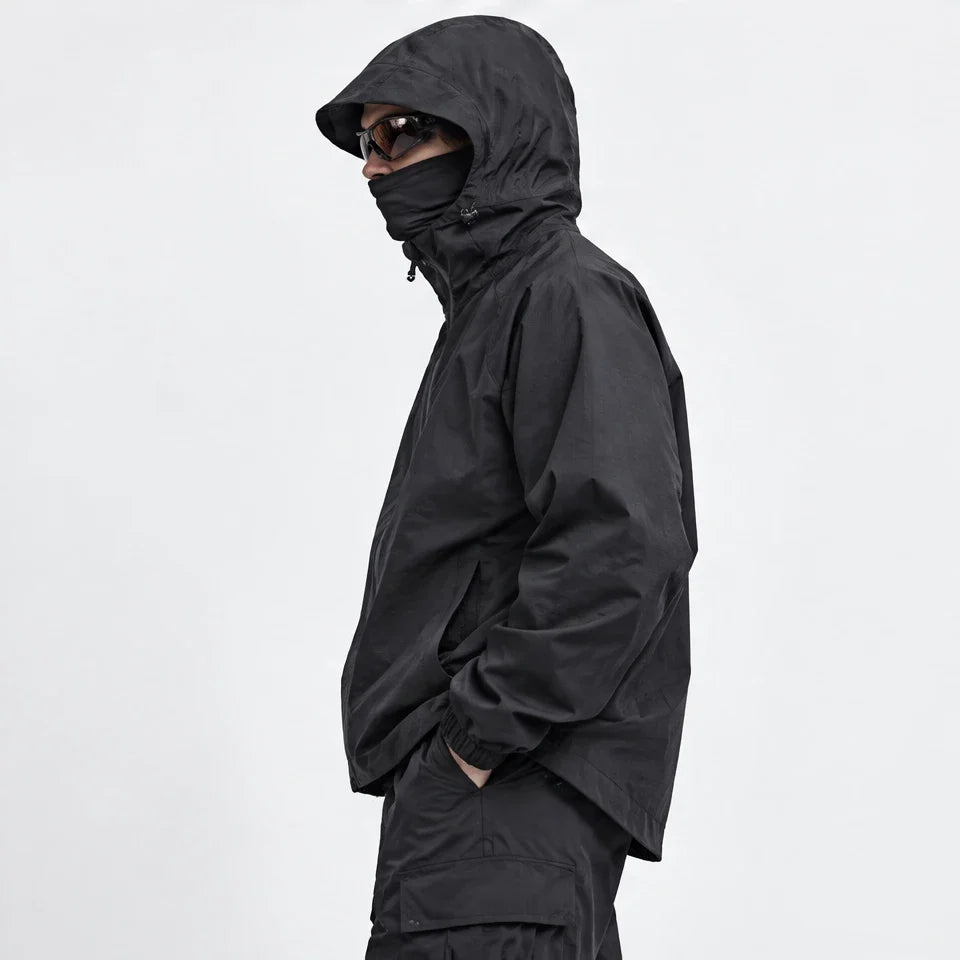 Scarp - Unisex 12K Teflon® Waterproof Jacket - Black