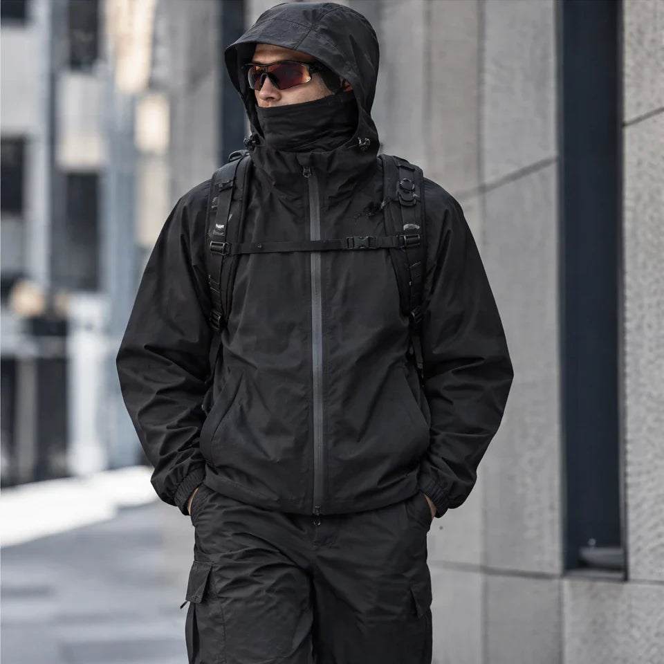 Scarp - Unisex 12K Teflon® Waterproof Jacket - Black