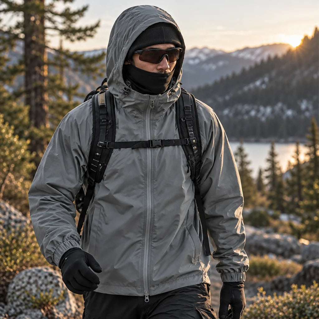 Scarp - Unisex 12K Teflon® Waterproof Jacket - Dark Grey
