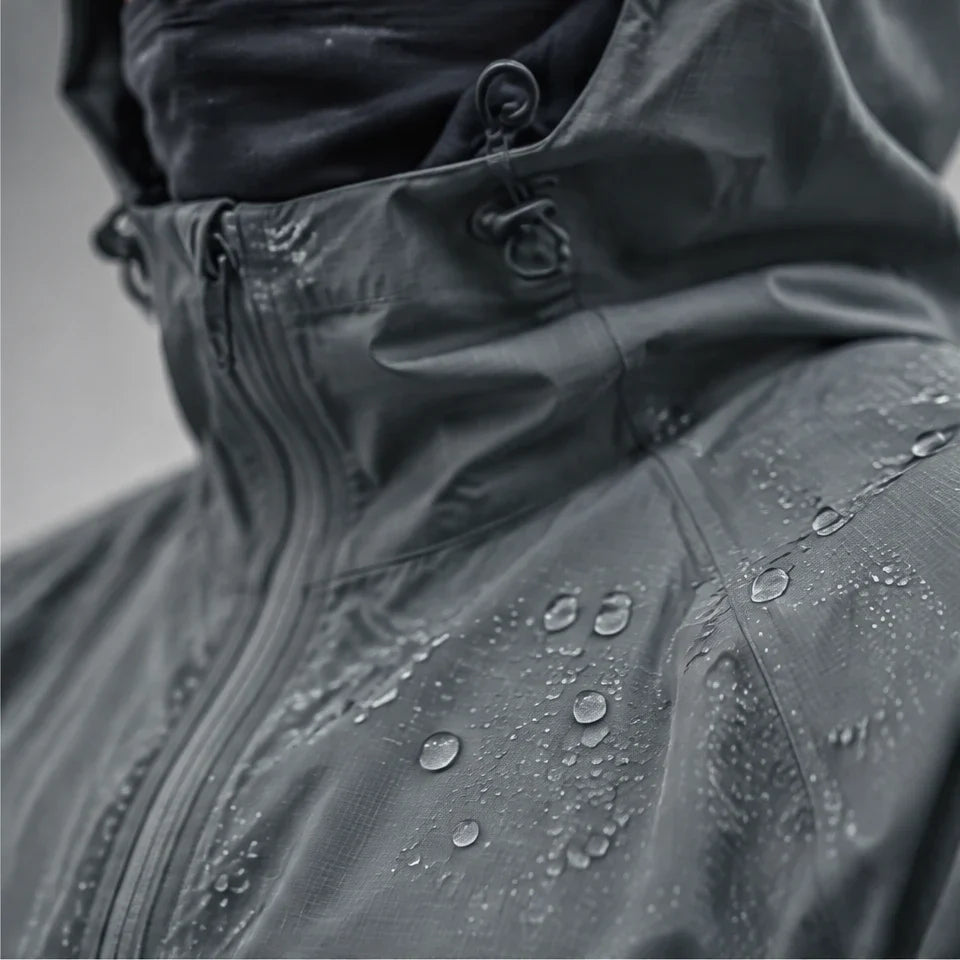 Scarp - Unisex 12K Teflon® Waterproof Jacket - Dark Grey