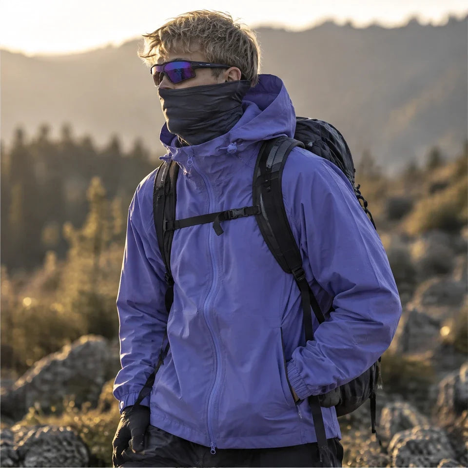 Scarp - Unisex 12K Teflon® Waterproof Jacket - Deep Purple