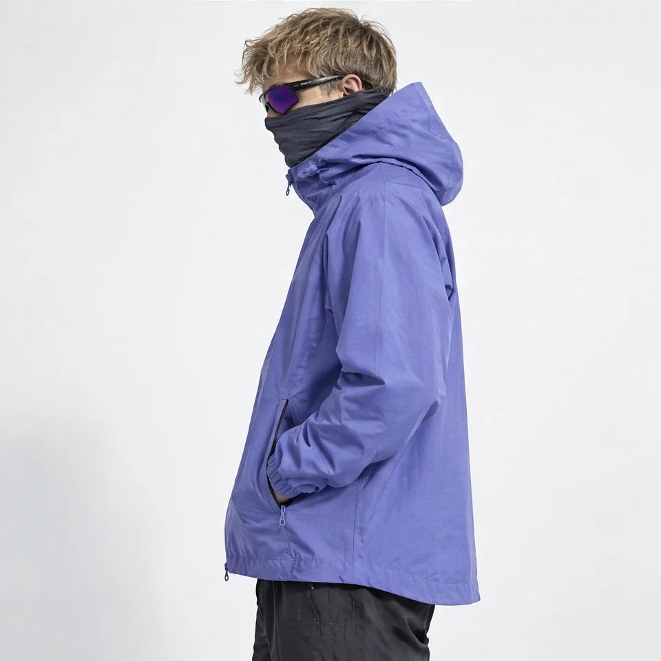 Scarp - Unisex 12K Teflon® Waterproof Jacket - Deep Purple