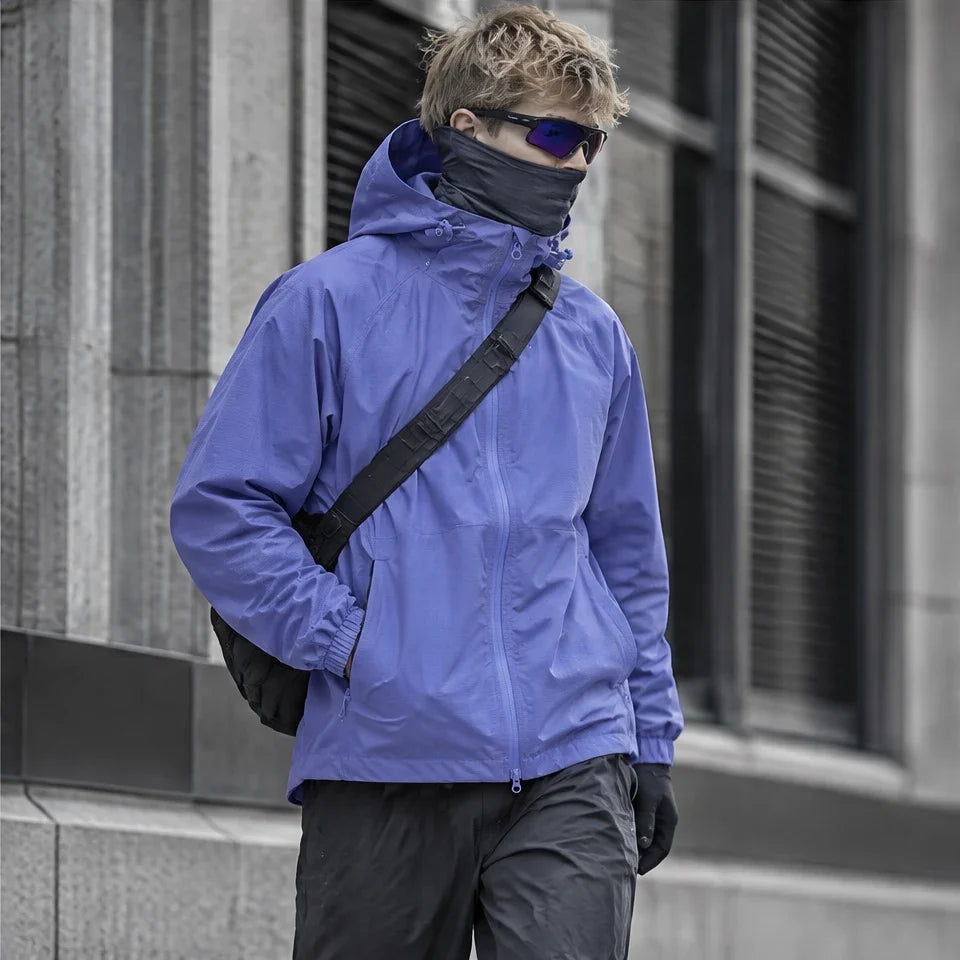 Scarp - Unisex 12K Teflon® Waterproof Jacket - Deep Purple