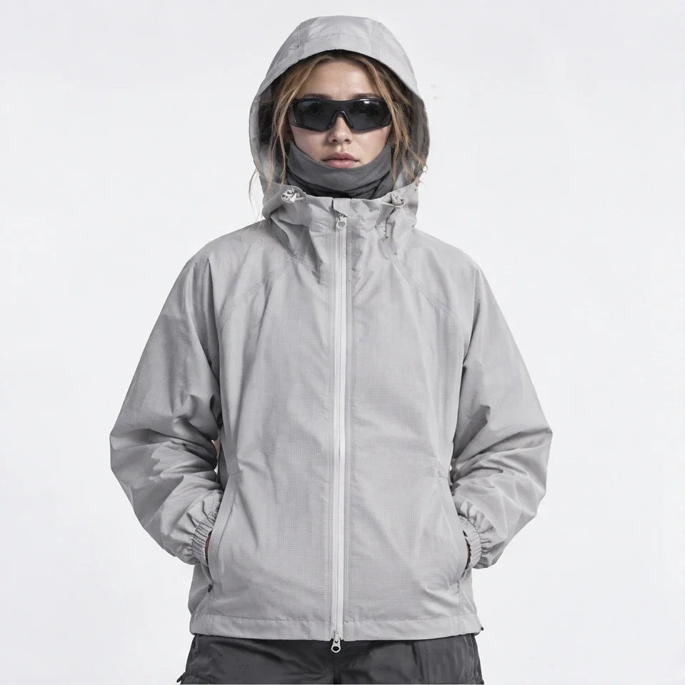 Scarp - Unisex 12K Teflon® Waterproof Jacket - Light Grey