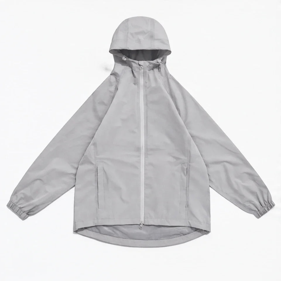 Scarp - Unisex 12K Teflon® Waterproof Jacket - Light Grey
