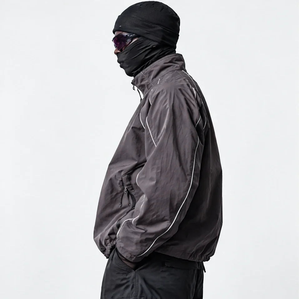 Spur - Unisex Water-Repellent & Windproof Colour-Block Lightweight Jacket - Mist Purple