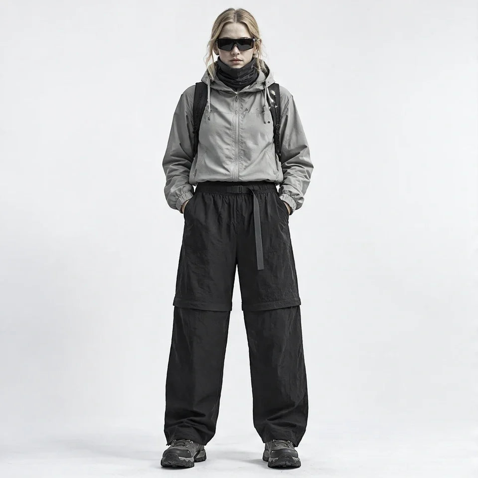 Hagg - Womens Quick-Dry Windproof & Relaxed Fit Waterproof Trousers - Black