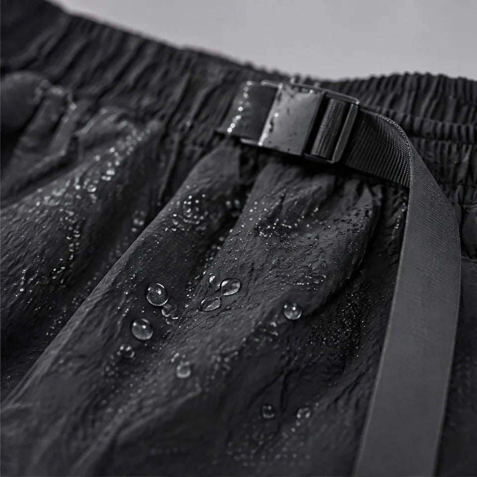 Hagg - Womens Quick-Dry Windproof & Relaxed Fit Waterproof Trousers - Black