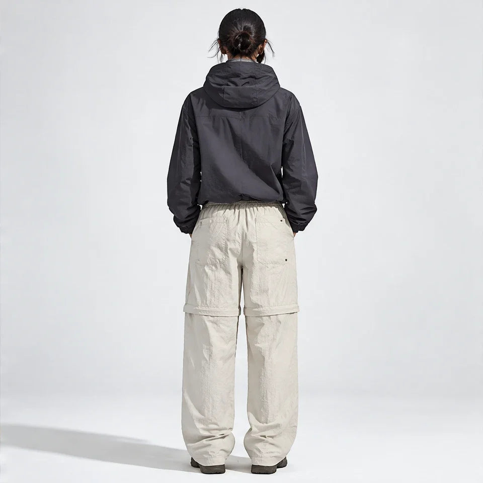 Hagg - Womens Quick-Dry Windproof & Relaxed Fit Waterproof Trousers - Khaki
