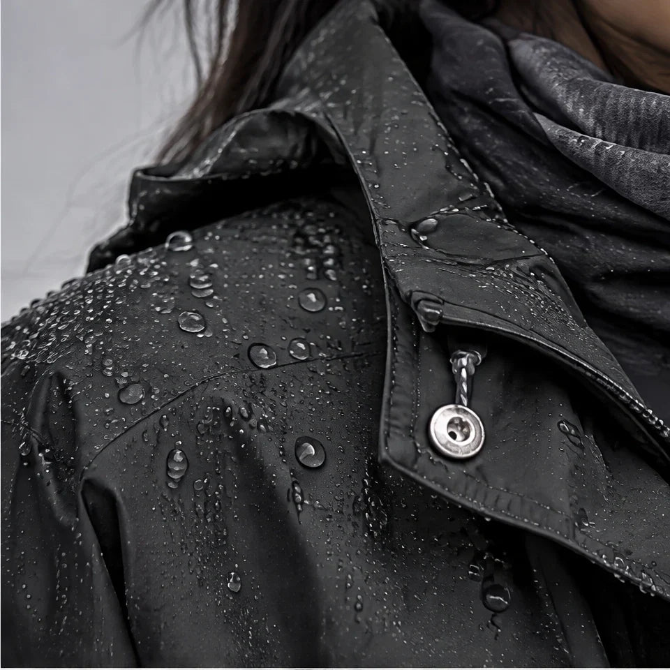 Wisp - Womens Windproof Breathable & Hooded Waterproof Coat - Black