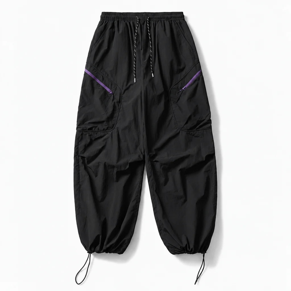 Knoll - Unisex Water-Repellent & Quick-Dry Hiking Trousers - Black