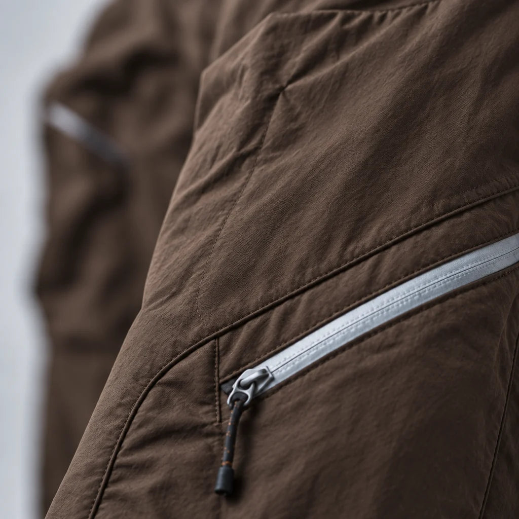 Knoll - Unisex Water-Repellent & Quick-Dry Hiking Trousers - Brown
