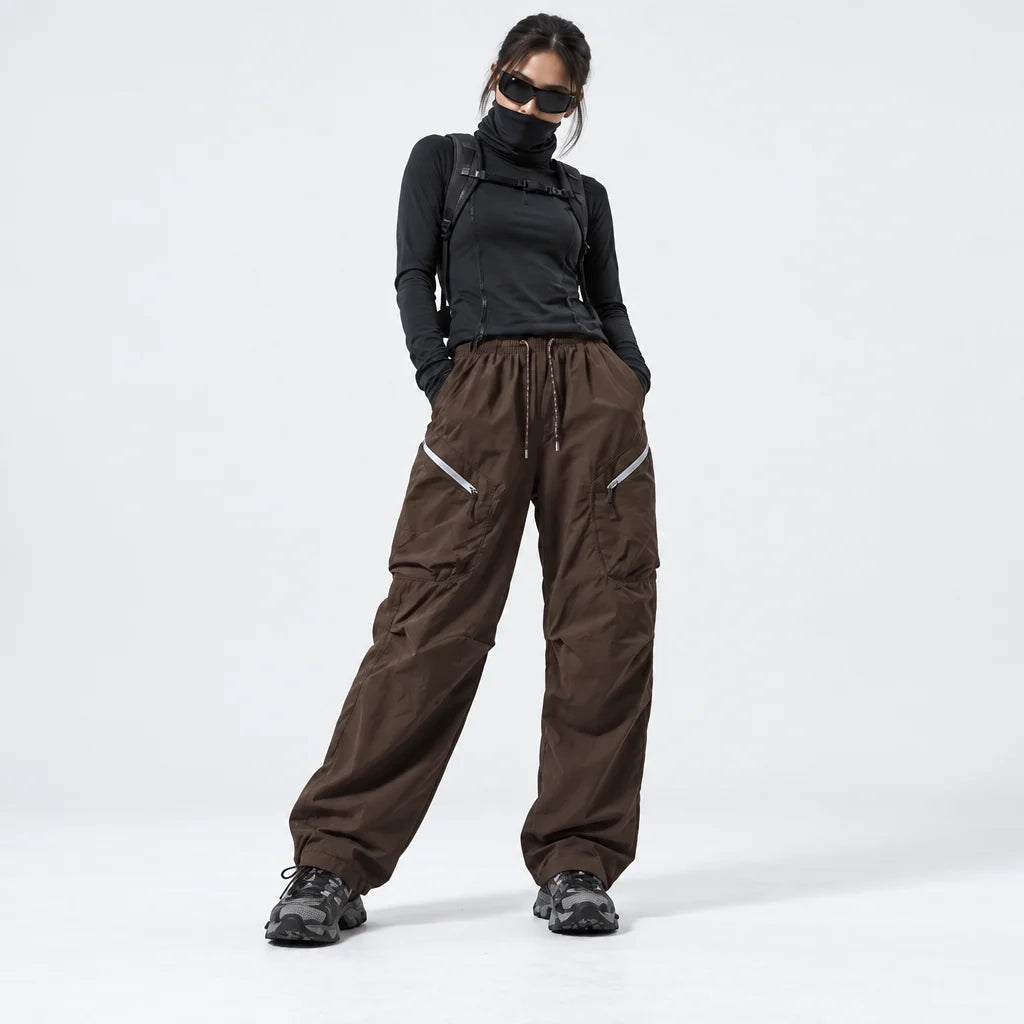 Knoll - Unisex Water-Repellent & Quick-Dry Hiking Trousers - Brown
