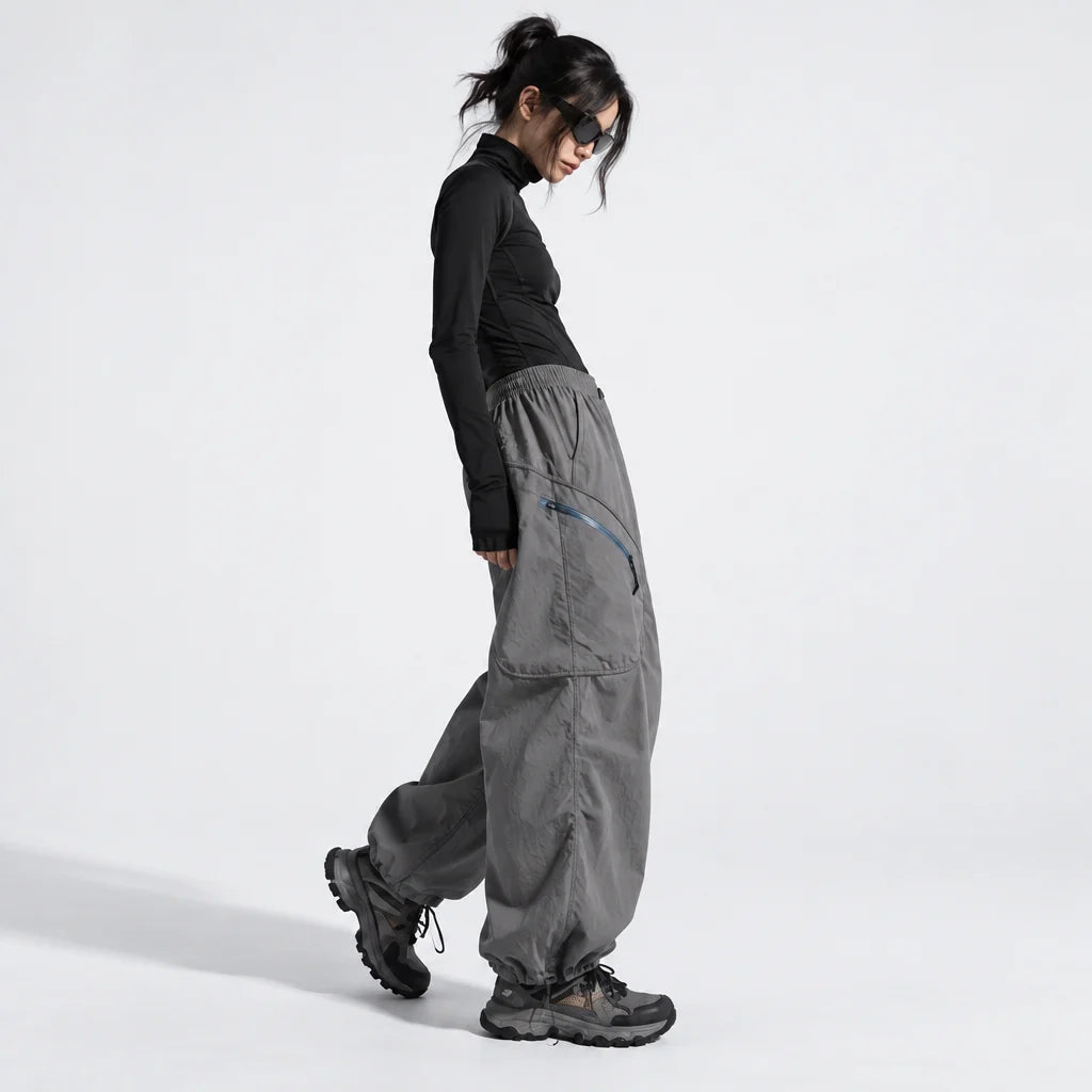 Knoll - Unisex Water-Repellent & Quick-Dry Hiking Trousers - Grey