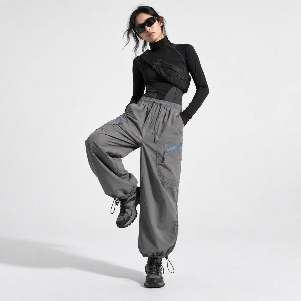 Knoll - Unisex Water-Repellent & Quick-Dry Hiking Trousers - Grey