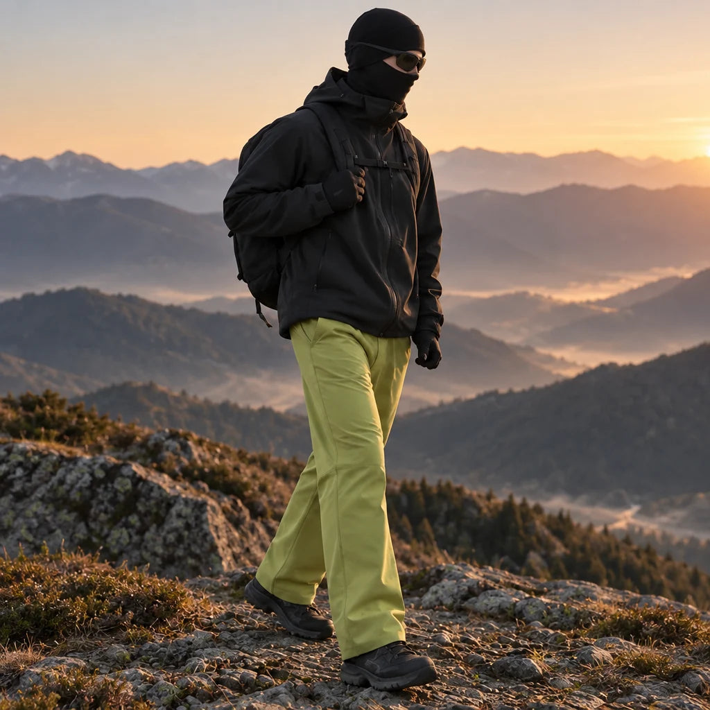 Wold - Unisex Water-Repellent & Quick-Dry Wrinkle-Free Walking Trousers - Green