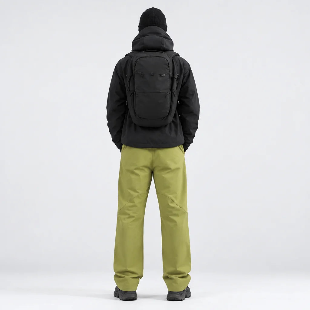 Wold - Unisex Water-Repellent & Quick-Dry Wrinkle-Free Walking Trousers - Green