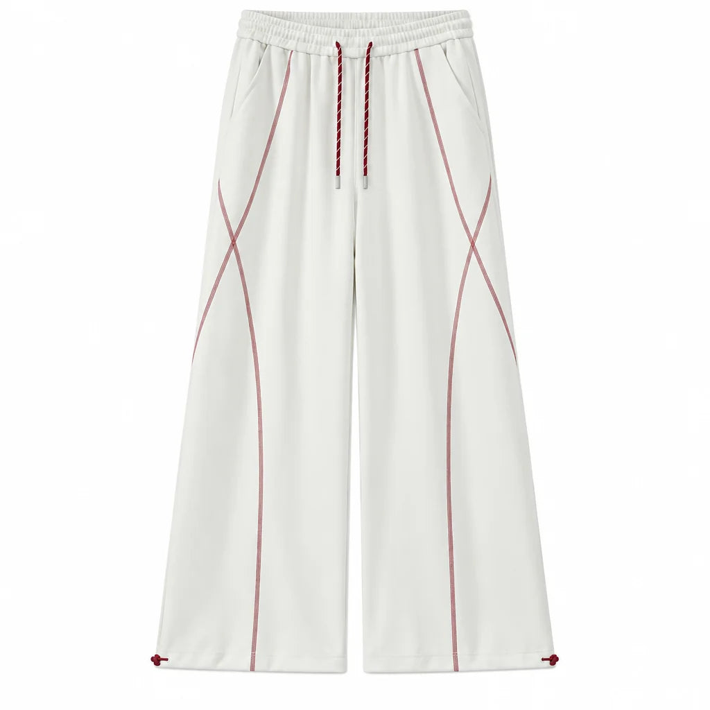 Chase - Unisex Water-Repellent & Quick-Dry Straight-Leg Walking Trousers - White