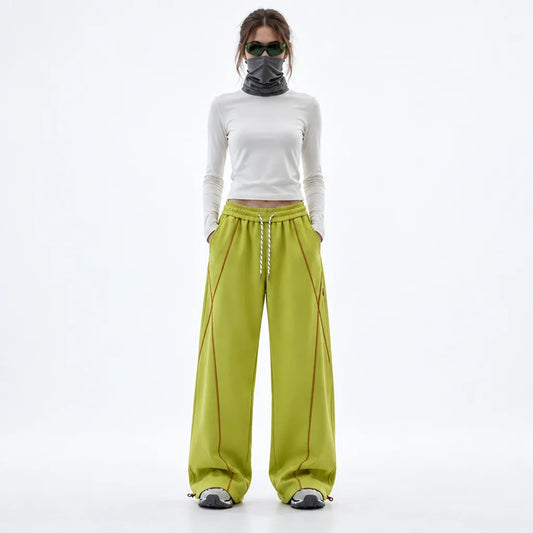 Chase - Unisex Water-Repellent & Quick-Dry Straight-Leg Walking Trousers - Yellow Green