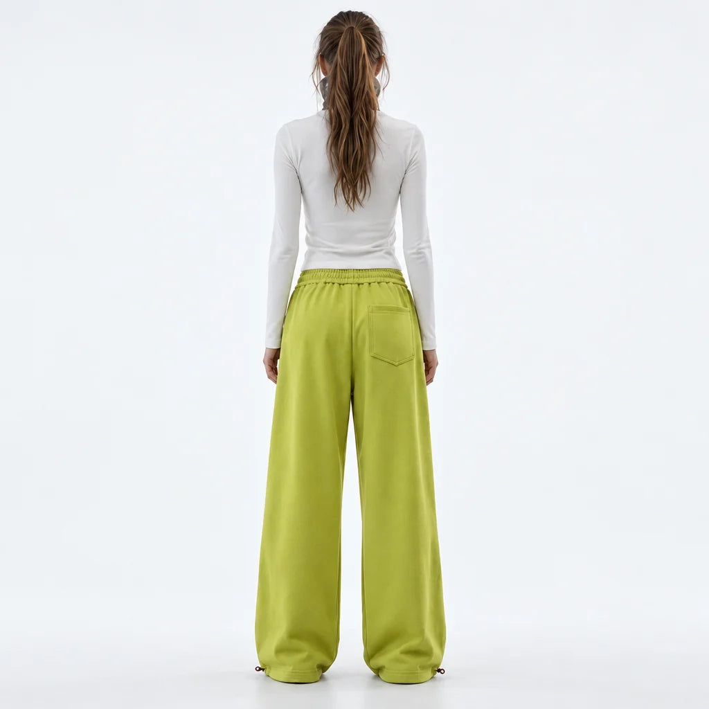 Chase - Unisex Water-Repellent & Quick-Dry Straight-Leg Walking Trousers - Yellow Green