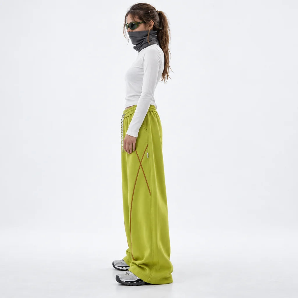 Chase - Unisex Water-Repellent & Quick-Dry Straight-Leg Walking Trousers - Yellow Green