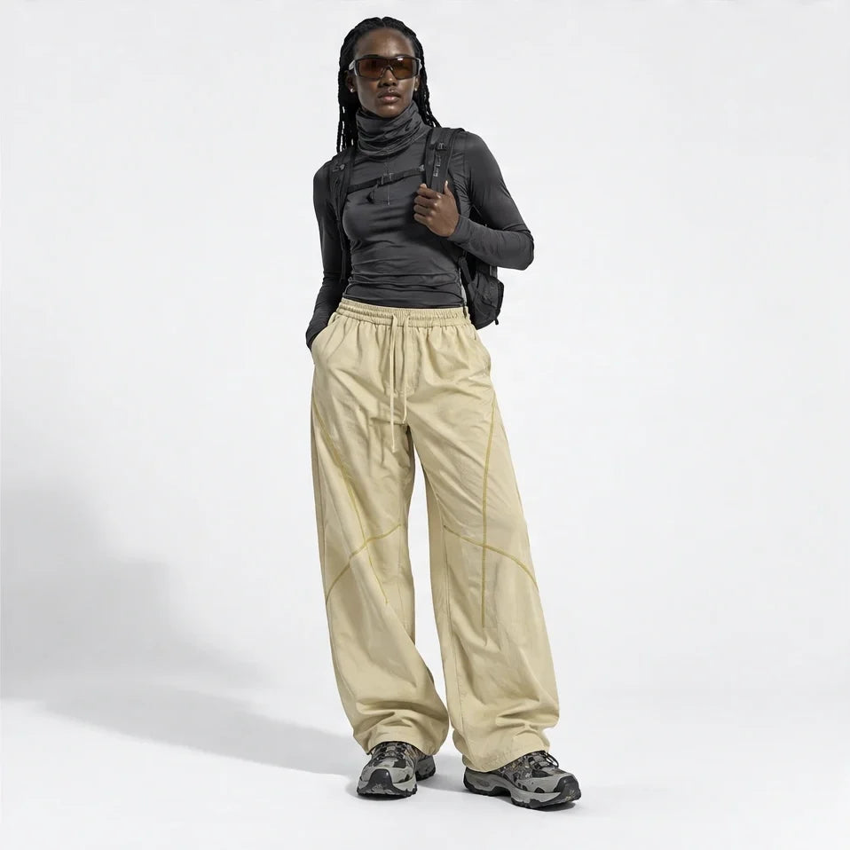 Nab - Unisex Water-Repellent & Quick-Dry Relaxed Fit Walking Trousers - Light Yellow