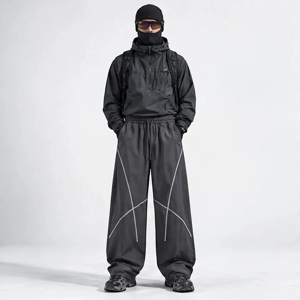 Nab - Unisex Water-Repellent & Quick-Dry Relaxed Fit Walking Trousers - Dark Grey