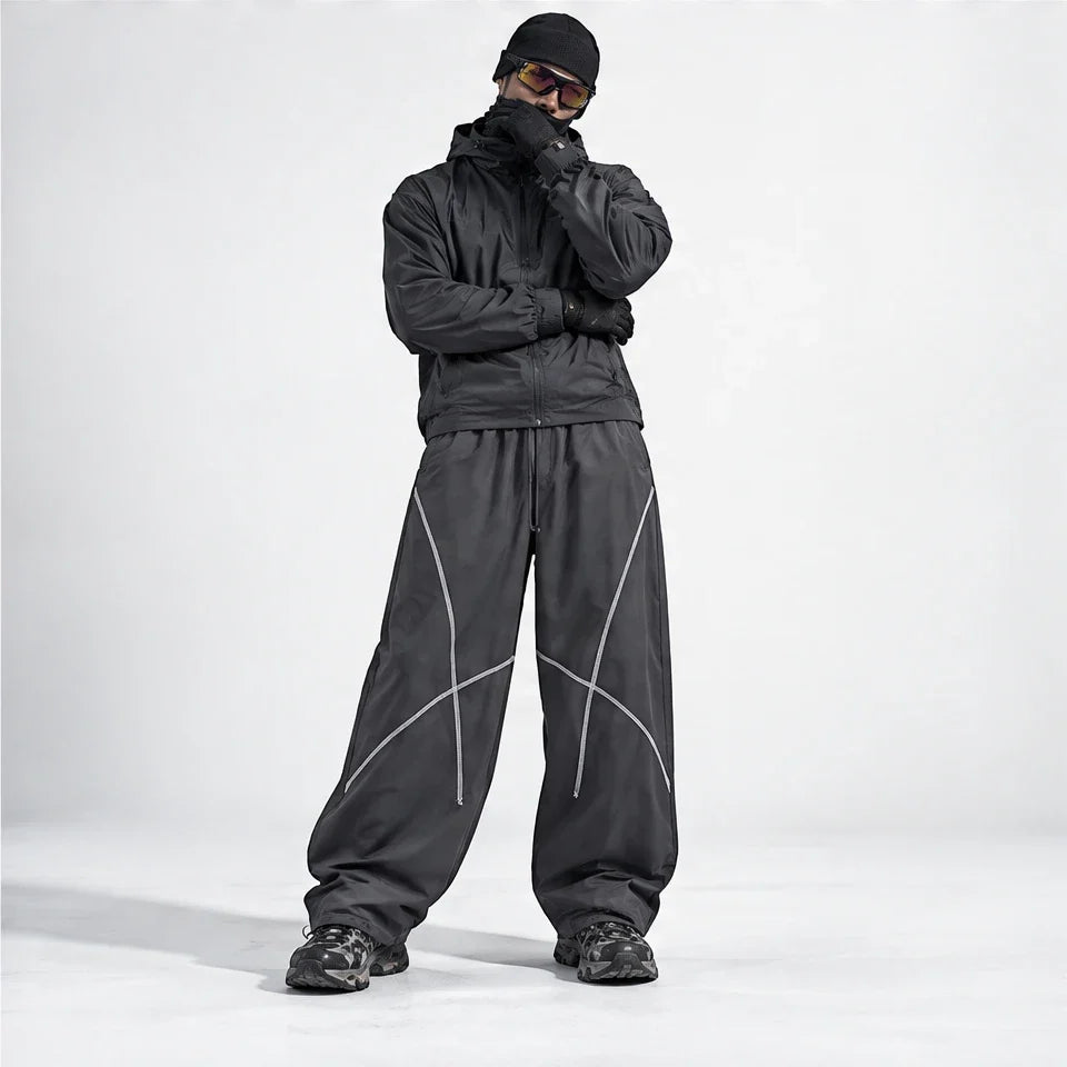 Nab - Unisex Water-Repellent & Quick-Dry Relaxed Fit Walking Trousers - Dark Grey