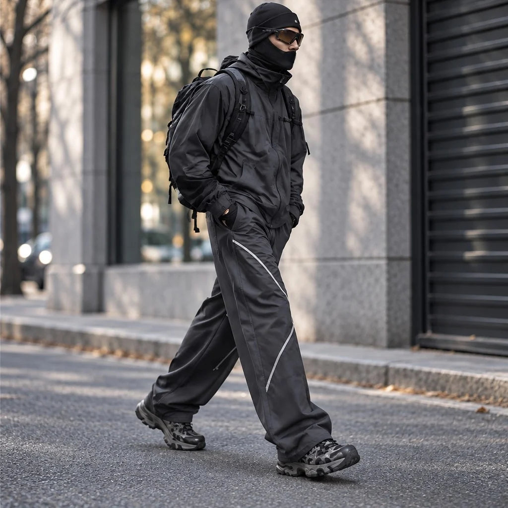 Nab - Unisex Water-Repellent & Quick-Dry Relaxed Fit Walking Trousers - Dark Grey