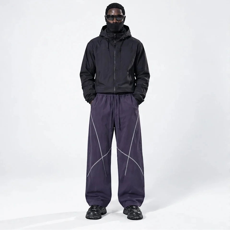 Nab - Unisex Water-Repellent & Quick-Dry Relaxed Fit Walking Trousers - Deep Purple