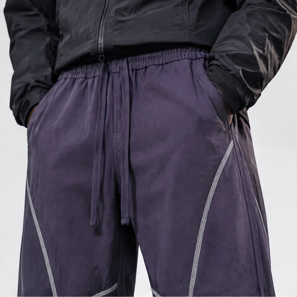 Nab - Unisex Water-Repellent & Quick-Dry Relaxed Fit Walking Trousers - Deep Purple