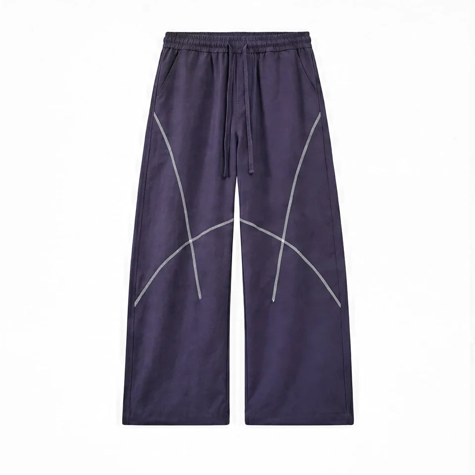 Nab - Unisex Water-Repellent & Quick-Dry Relaxed Fit Walking Trousers - Deep Purple
