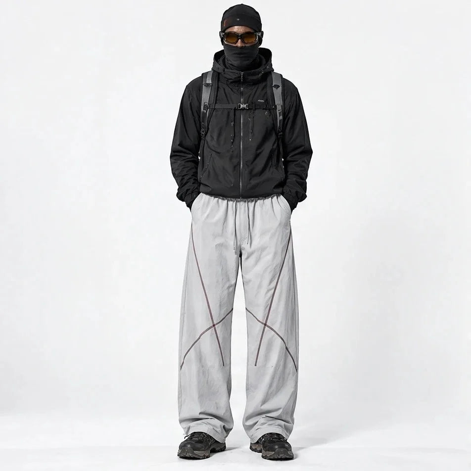 Nab - Unisex Water-Repellent & Quick-Dry Relaxed Fit Walking Trousers - Light Grey