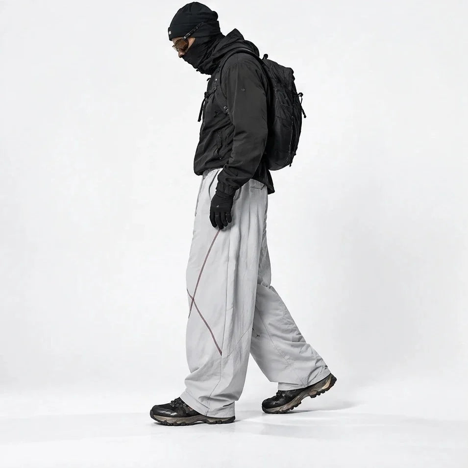 Nab - Unisex Water-Repellent & Quick-Dry Relaxed Fit Walking Trousers - Light Grey