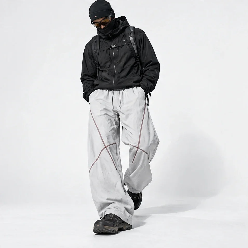 Nab - Unisex Water-Repellent & Quick-Dry Relaxed Fit Walking Trousers - Light Grey
