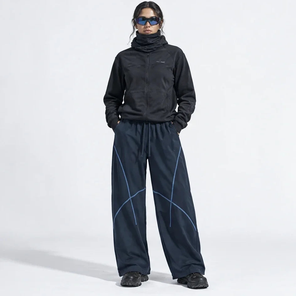Nab - Unisex Water-Repellent & Quick-Dry Relaxed Fit Walking Trousers - Navy Blue