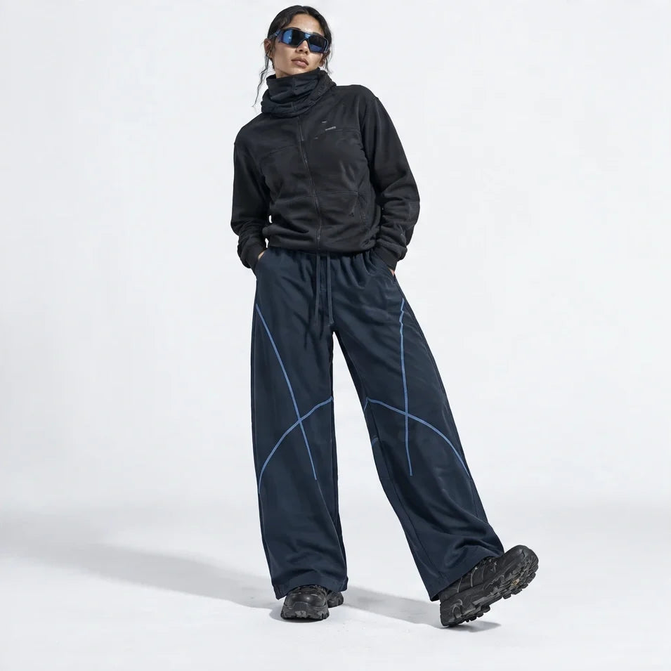 Nab - Unisex Water-Repellent & Quick-Dry Relaxed Fit Walking Trousers - Navy Blue