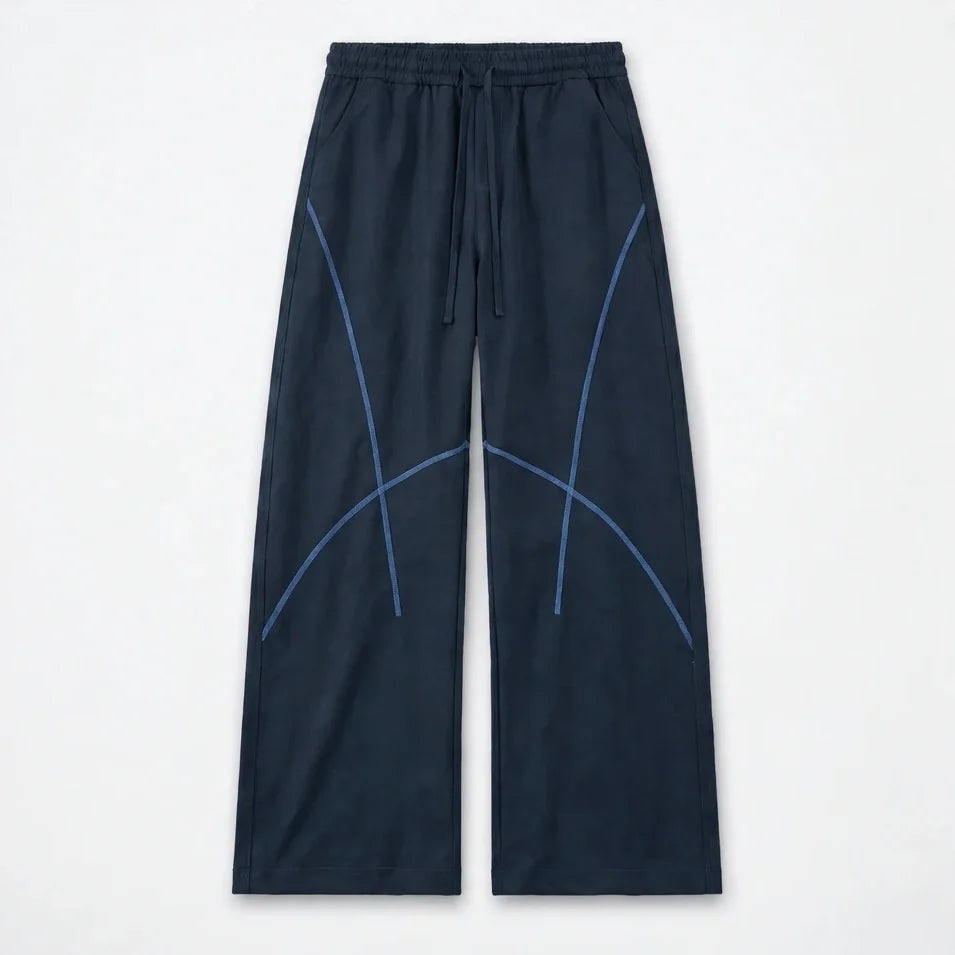 Nab - Unisex Water-Repellent & Quick-Dry Relaxed Fit Walking Trousers - Navy Blue