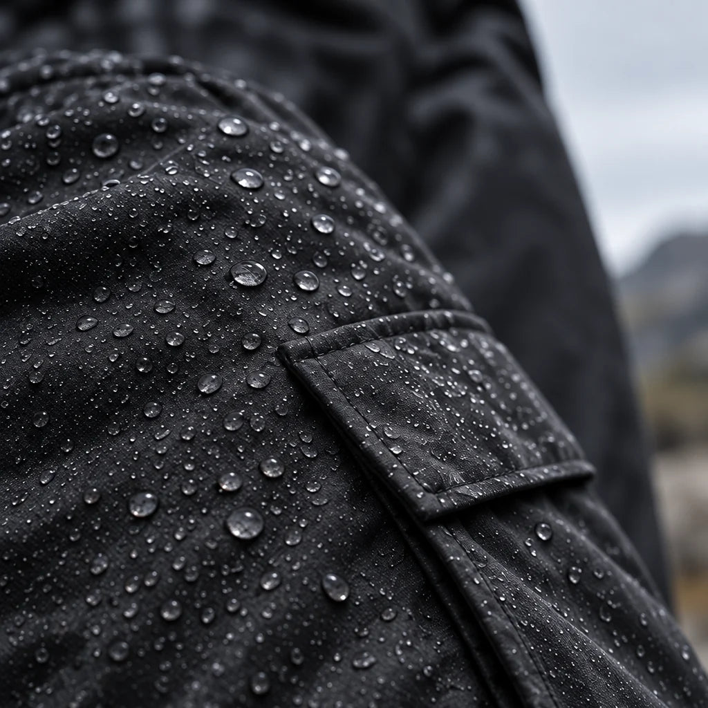 Sleet - Unisex Quick-Dry Windproof & Waterproof Trousers - Black