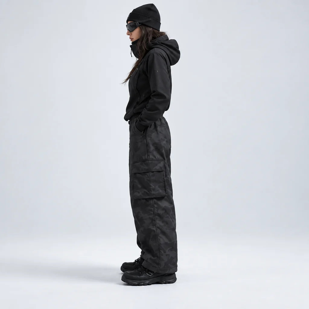 Sleet - Unisex Quick-Dry Windproof & Waterproof Trousers - Black