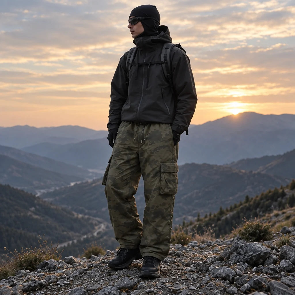 Sleet - Unisex Quick-Dry Windproof & Waterproof Trousers - Green