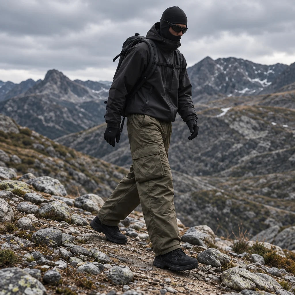 Sleet - Unisex Quick-Dry Windproof & Waterproof Trousers - Green
