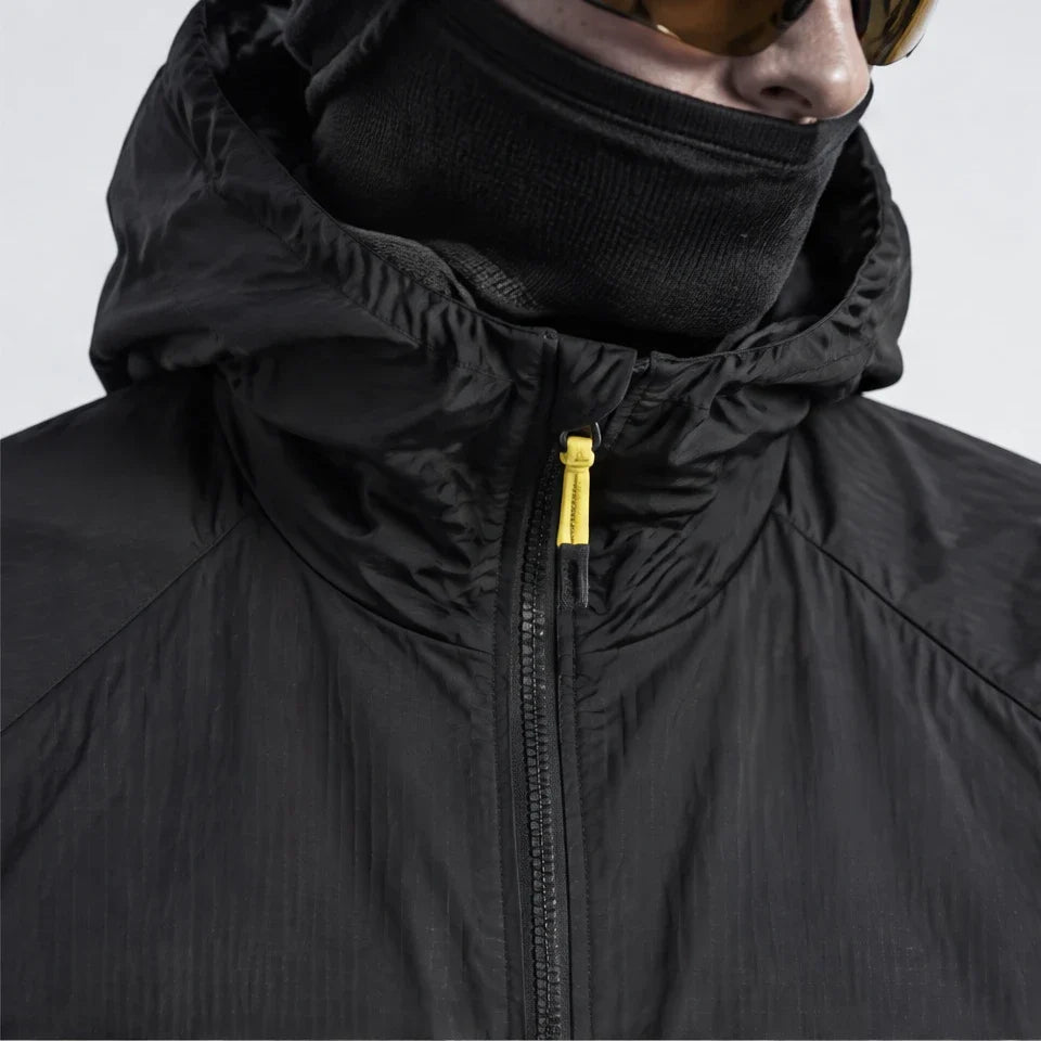 Virga - Unisex Water-Repellent & Windproof Mesh-Vent Lightweight Jacket - Black