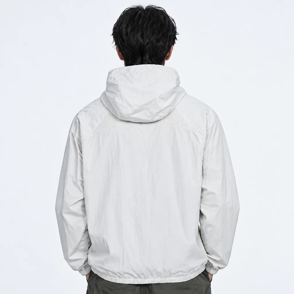 Virga - Unisex Water-Repellent & Windproof Mesh-Vent Lightweight Jacket - White