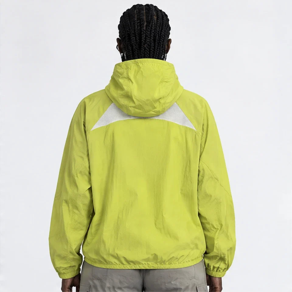 Virga - Unisex Water-Repellent & Windproof Mesh-Vent Lightweight Jacket - Yellow