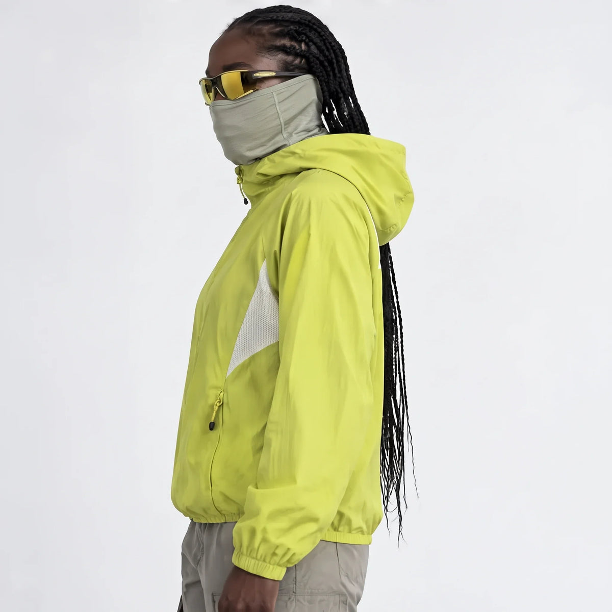 Virga - Unisex Water-Repellent & Windproof Mesh-Vent Lightweight Jacket - Yellow