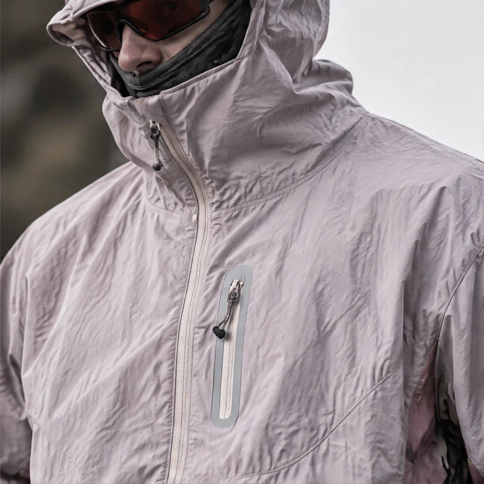 Cirrus - Unisex Water-Repellent & Windproof Reflective Lightweight Jacket - Pink