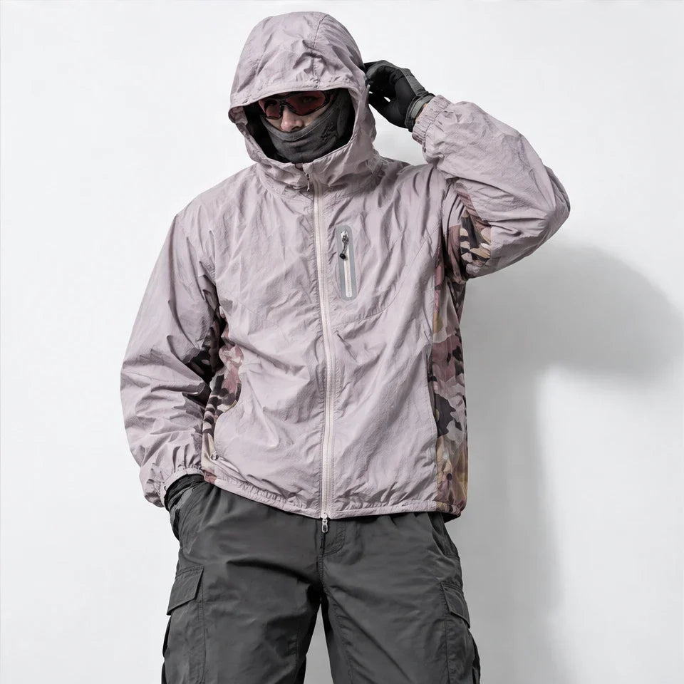 Cirrus - Unisex Water-Repellent & Windproof Reflective Lightweight Jacket - Pink