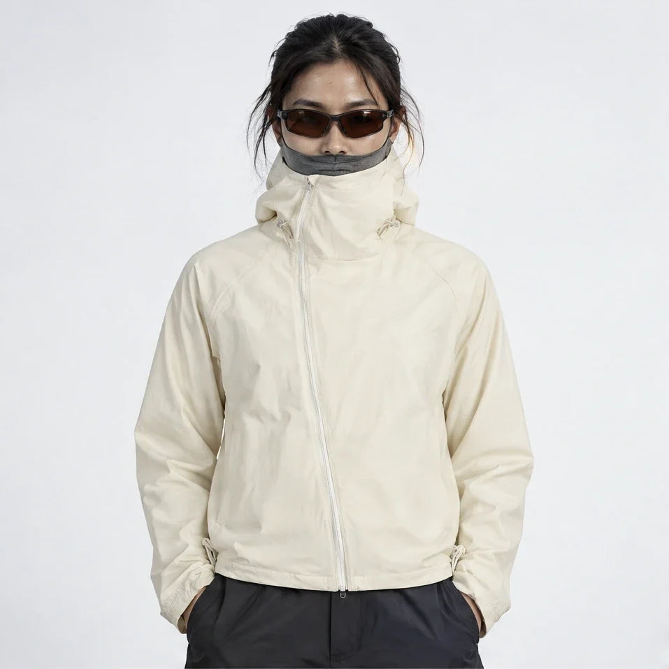 Gale - Unisex Water-Repellent & Windproof Relaxed Fit Lightweight Jacket - Apricot
